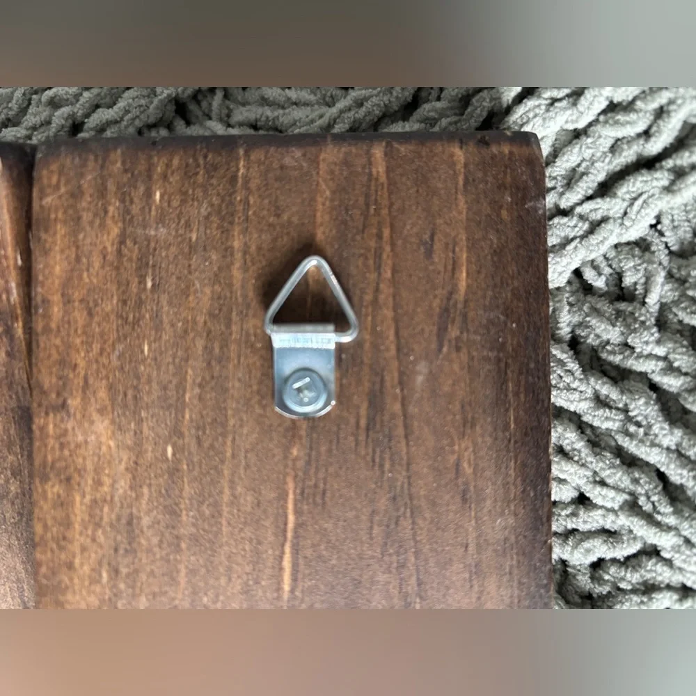 Handmade Wooden Mr and Mrs Wall Hooks